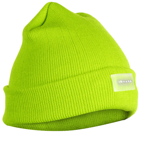 Unisex 5 LED Knitted Beanie Winter Warm Hat Camping Jogging Running Cap 0581