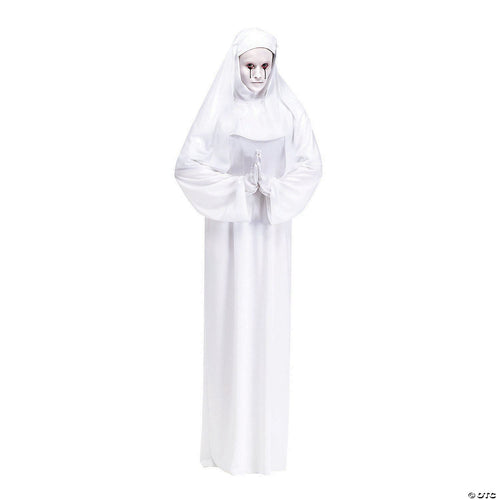 Adults Horror Ghost Nun Habit | Halloween Decoration