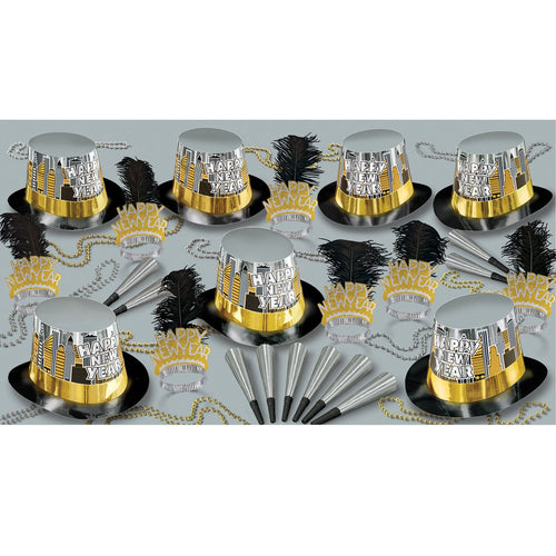 Beistle Toast Of The Town Assortment (for 50 people) - New Years | Party