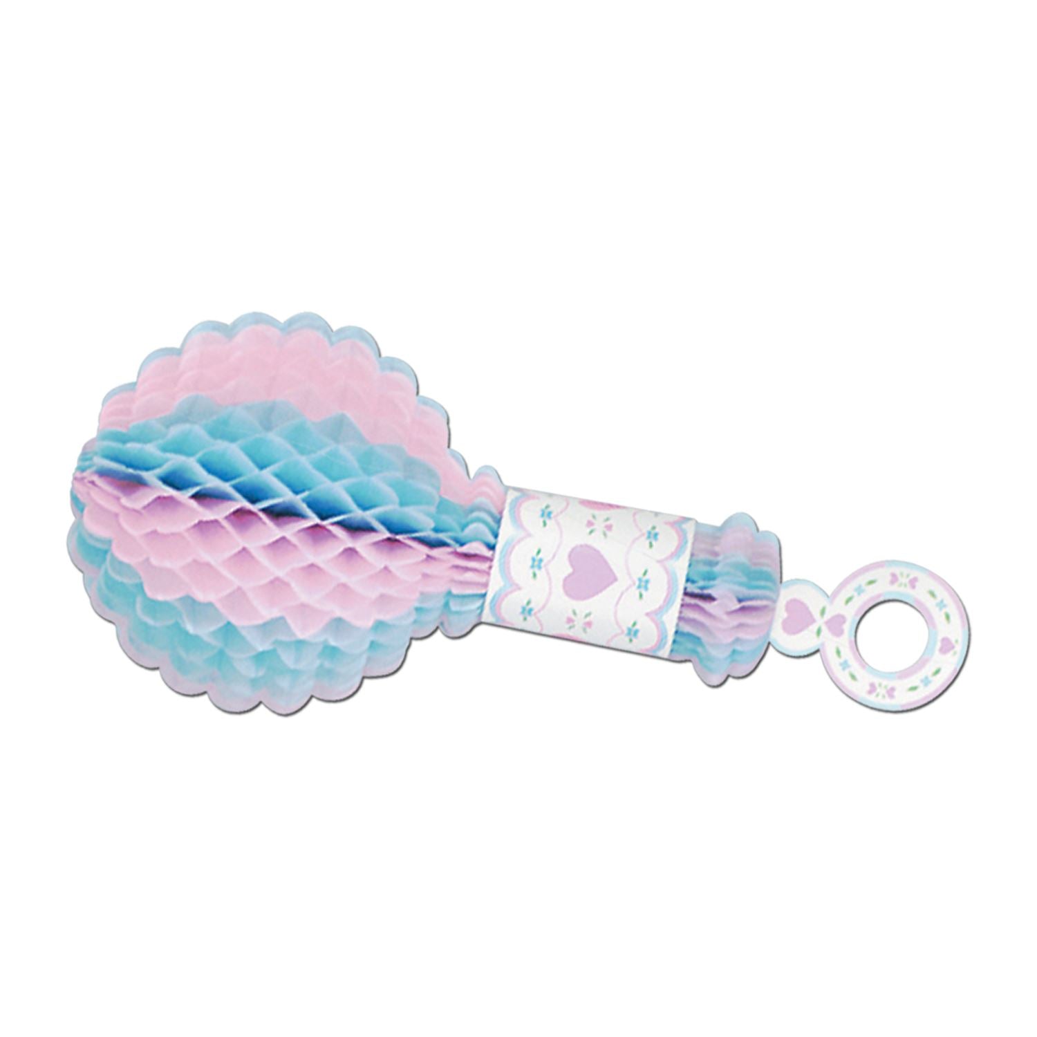 Beistle Art-Tissue Rattle - Baby Shower | Party Supply | Decoration