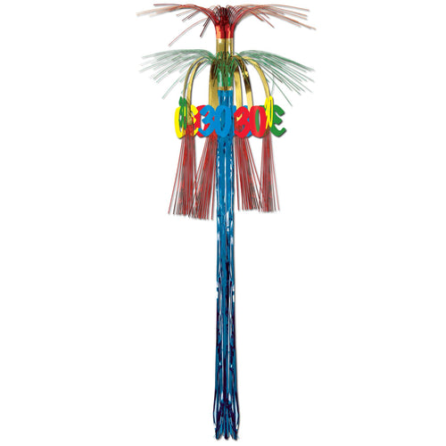 Beistle "30" Cascade Hanging Column - Birthday-Age Specific | Party Supply