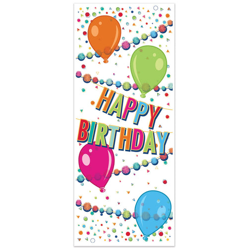 Beistle Happy Birthday Door Cover | Party Supply | Decoration