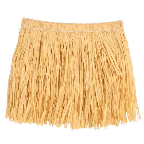 Beistle Natural Child Mini Paper Raffia Hula Skirt - Luau | Party Supply