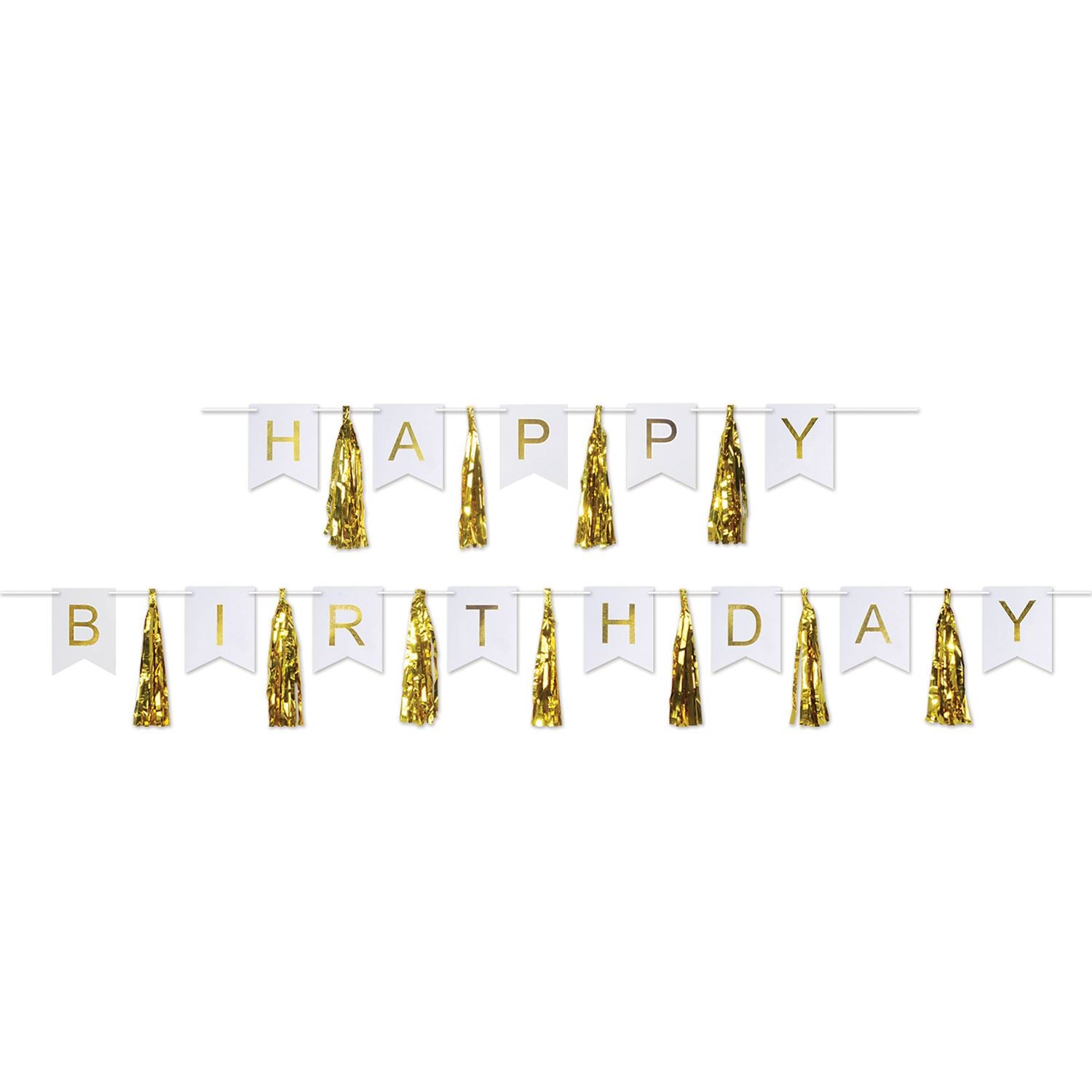 Beistle Happy Birthday Tassel Streamer | Party Supply | Decoration
