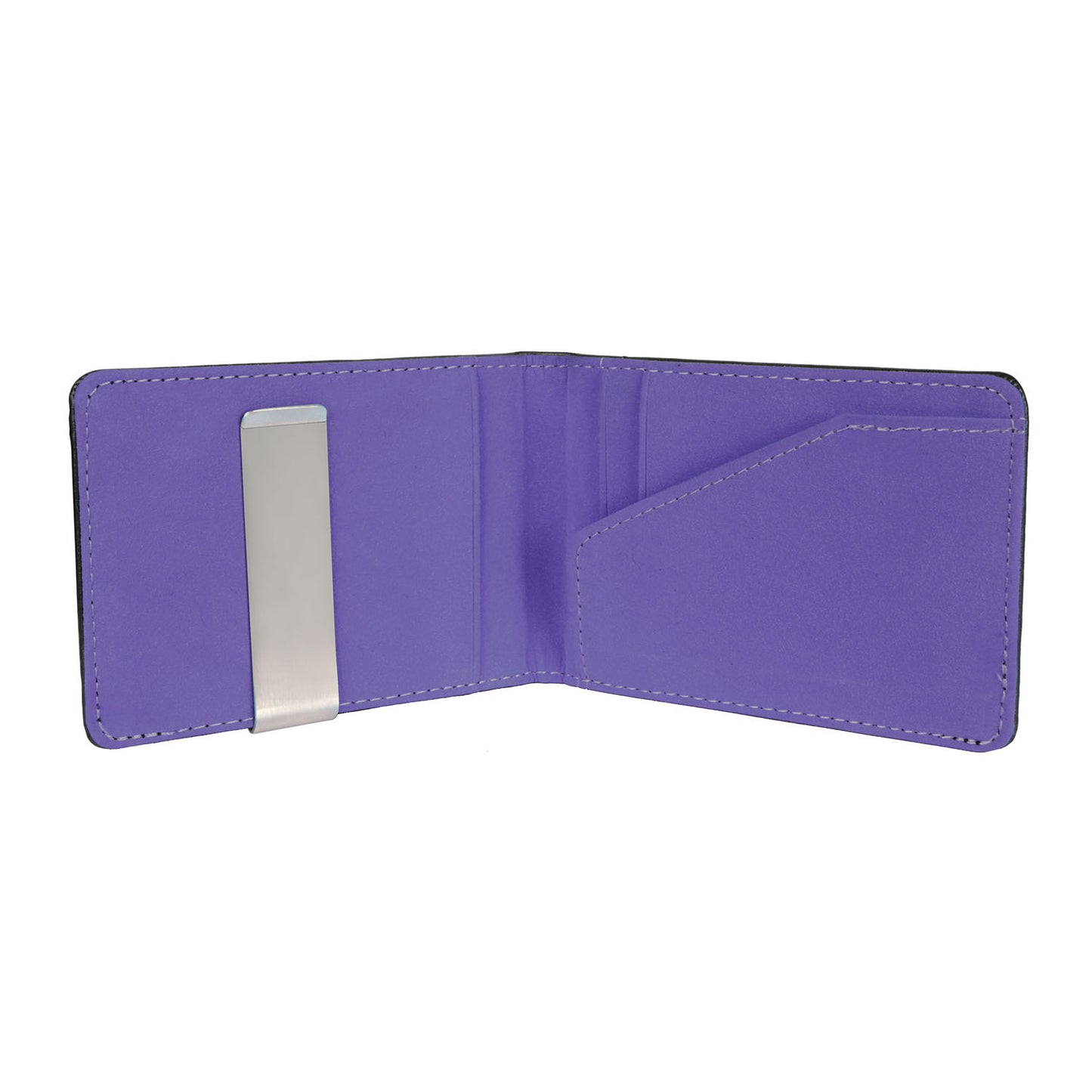 Unisex PU Leather Wallet RFID Blocking Slim Bifold Credit Card Holder with