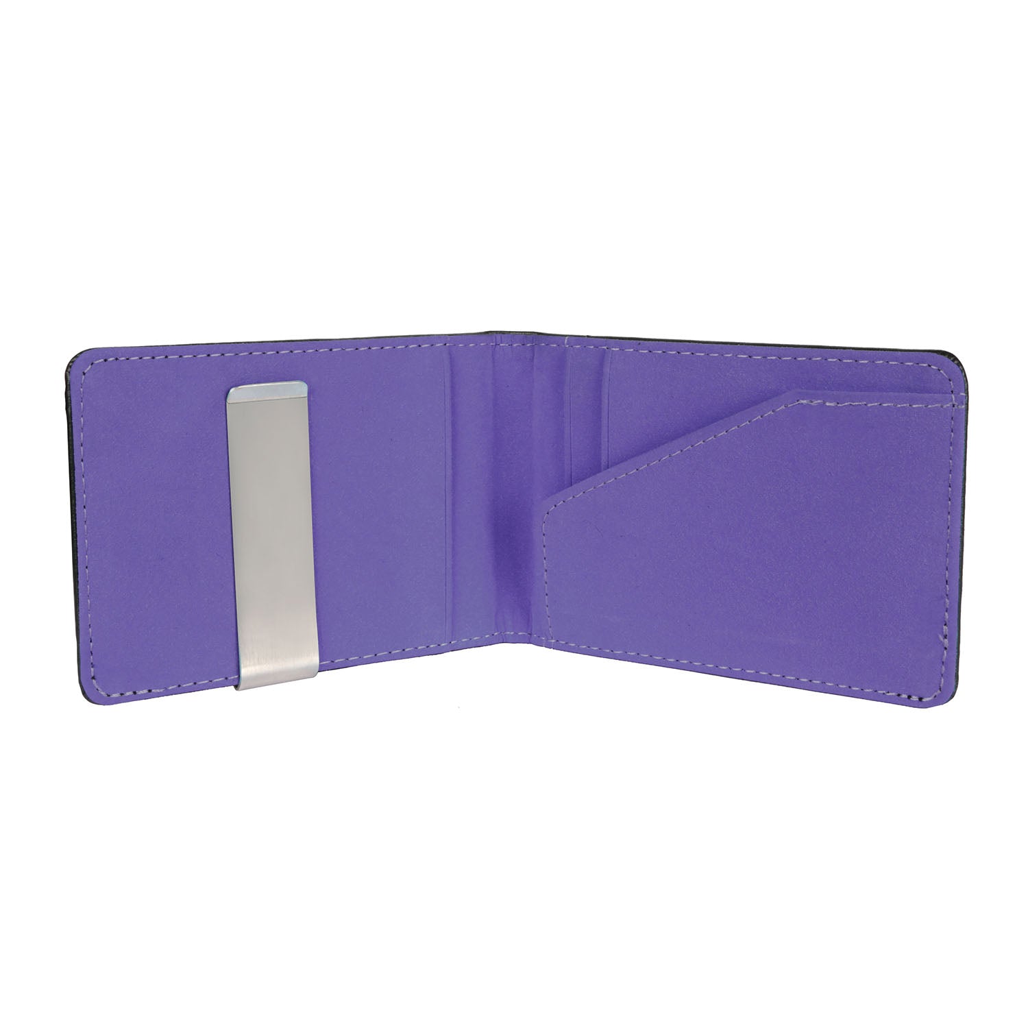 Unisex PU Leather Wallet RFID Blocking Slim Bifold Credit Card Holder with