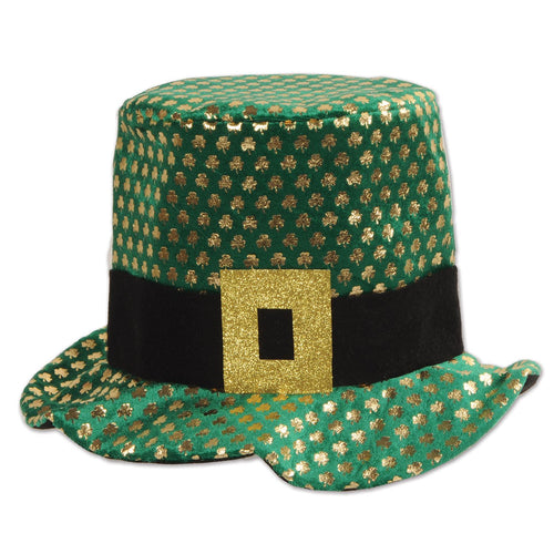 Beistle Plush Gold Shamrock Hat - St. Patricks | Party Supply | Decoration