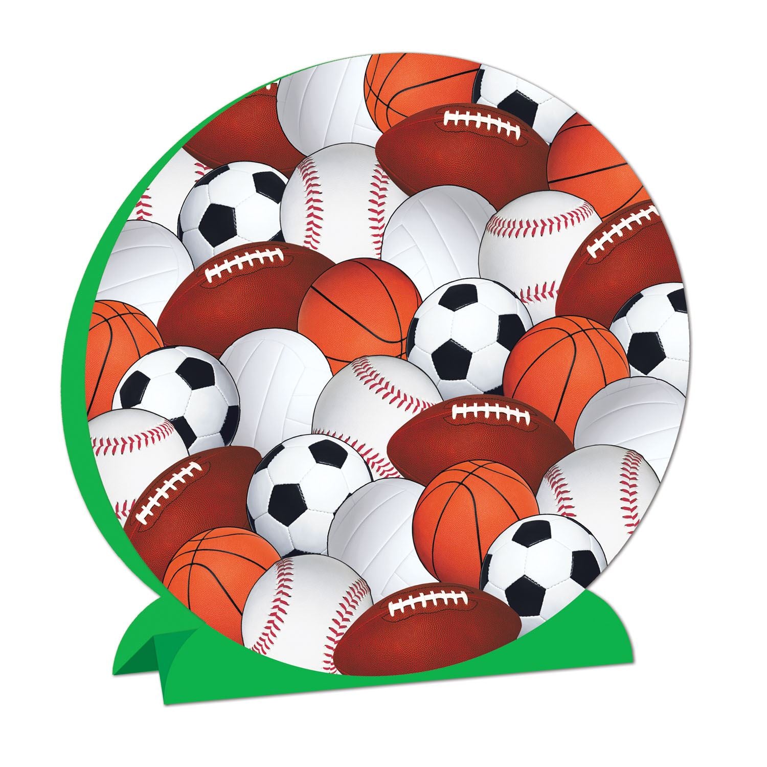 Beistle 3-D Sports Centerpiece | Party Supply | Decoration