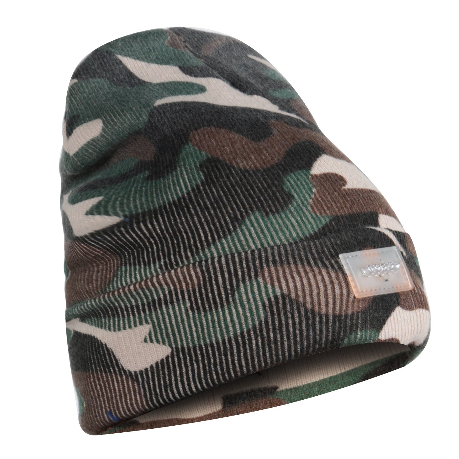 Unisex 5 LED Knitted Beanie Winter Warm Hat Camping Jogging Running Cap 0583