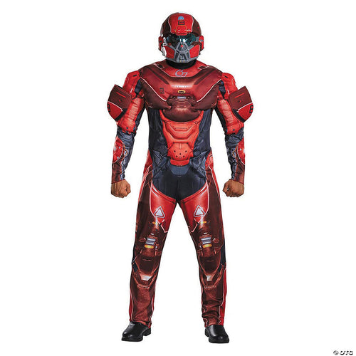 Mens Plus Size Halo Red Spartan Costume - 2XL