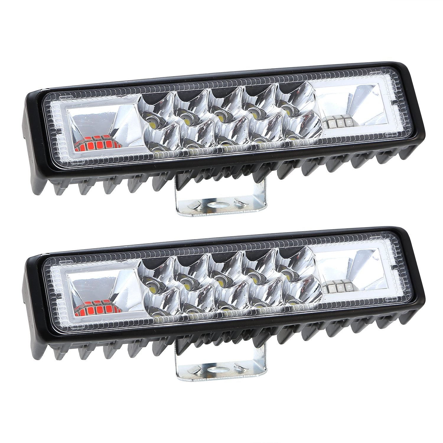 6" LED Light Bar 160W 5000lm Offroad Driving Spot Lights Work Light Pods IP67