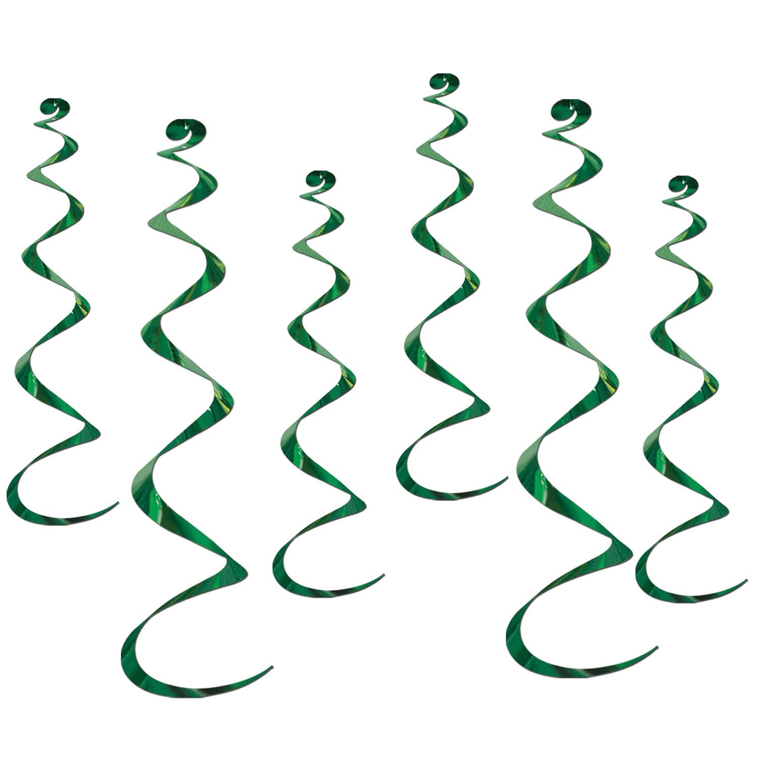 Beistle Twirly Whirly - Green - General Occasion | Party Supply | Decoration