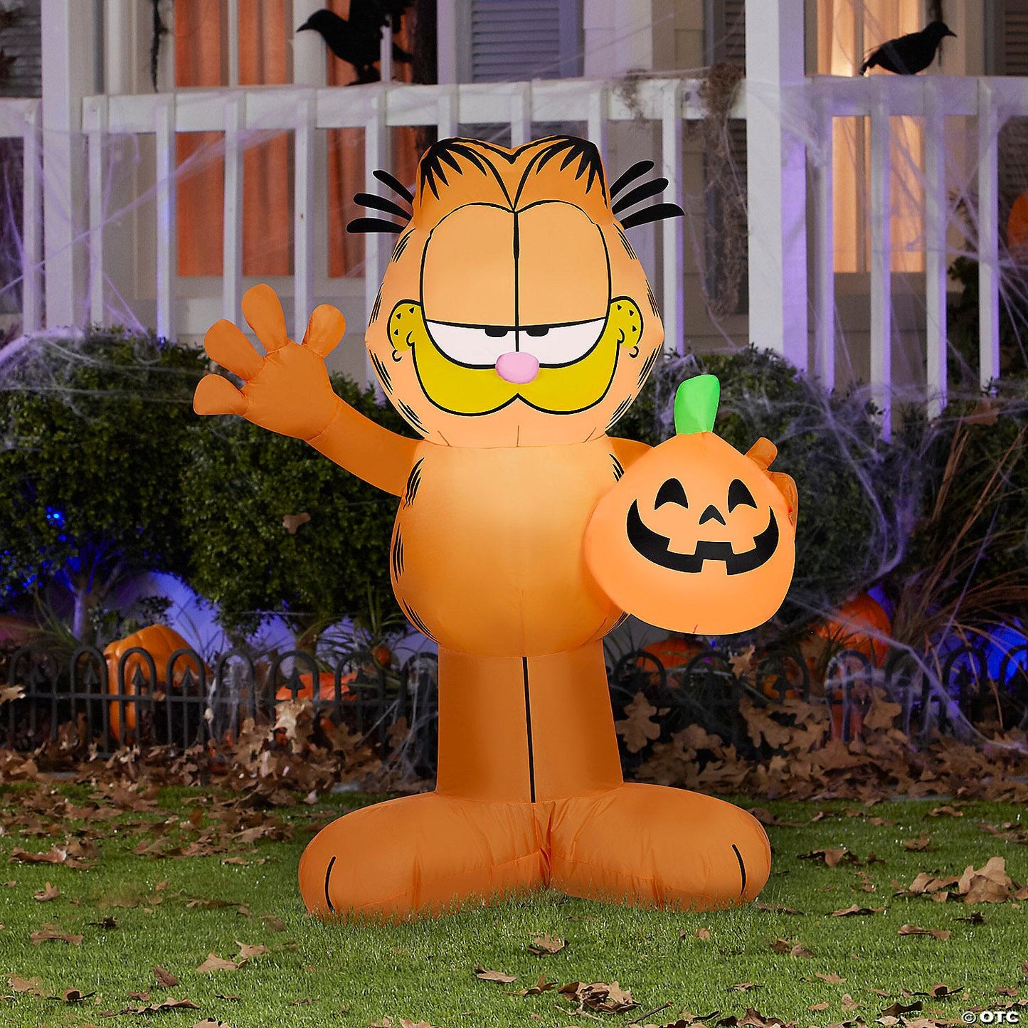 42 Airblown Blowup Inflatable Garfield Halloween Outdoor Yard Decoration