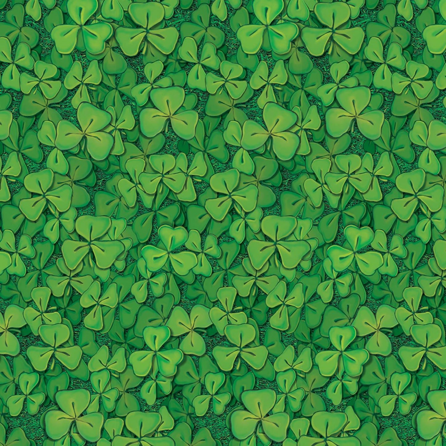 Beistle Clover Field Backdrop - St. Patricks | Party Supply | Decoration
