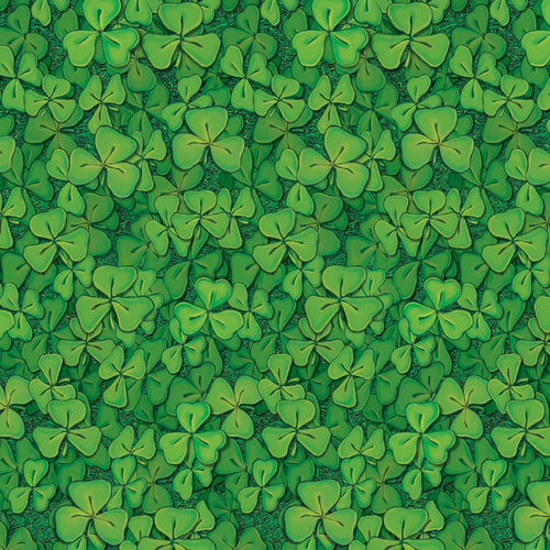 Beistle Clover Field Backdrop - St. Patricks | Party Supply | Decoration