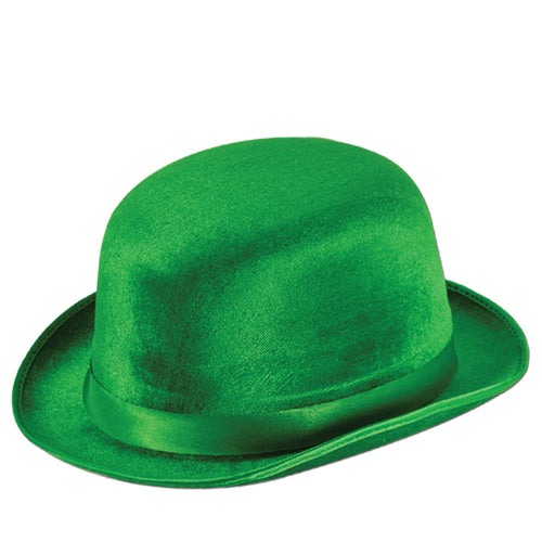 Beistle Green Dura-Form Vel-Felt Derby - St. Patricks | Party Supply