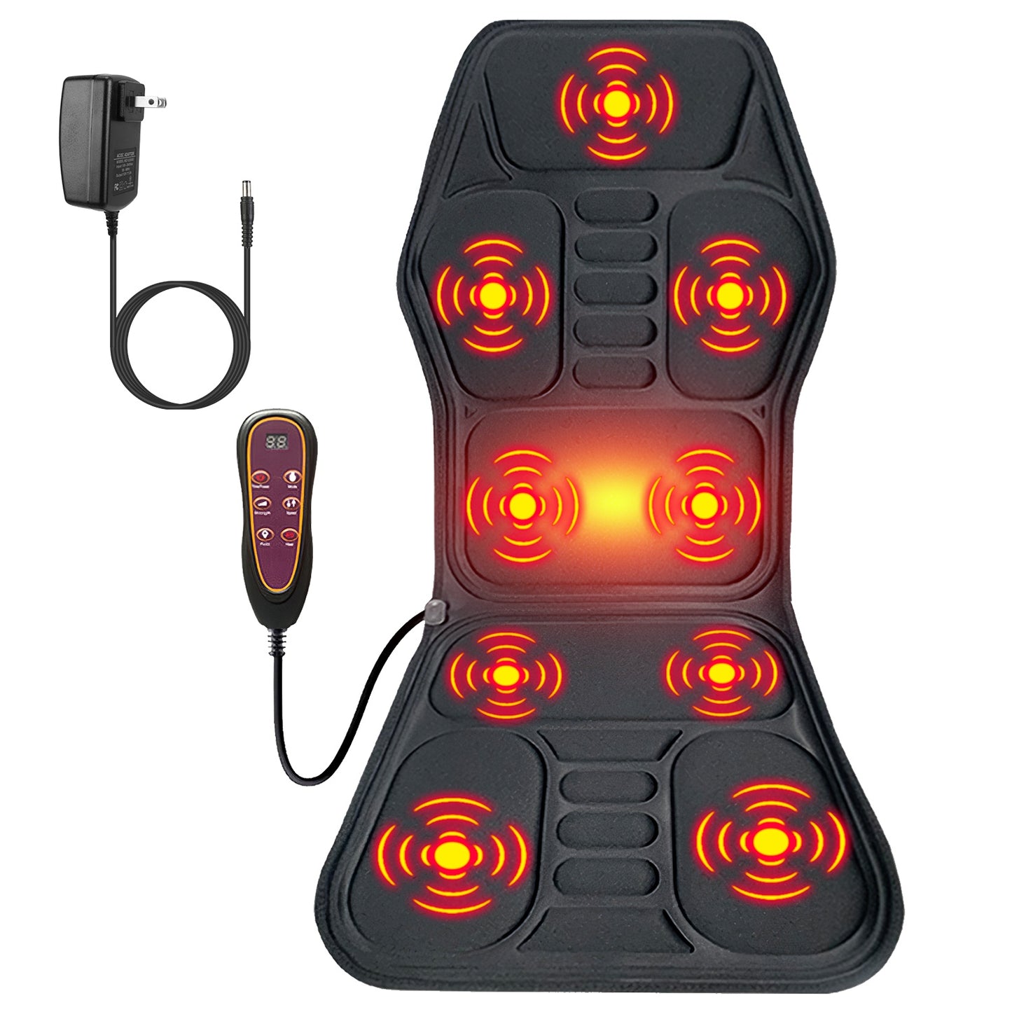 Full Body Massage Chair Pad with Heat Multifunctional Back Massager with