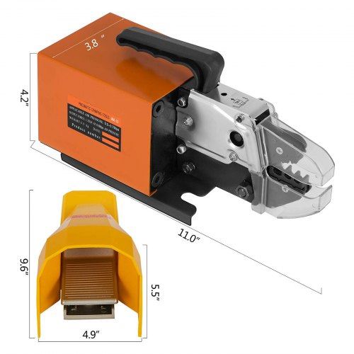 Pneumatic Crimping Tool Am-10 Air Powered Wire Terminal Crimping Machine Crim