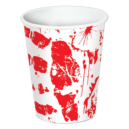 Beistle Bloody Handprints Cups - Halloween | Party Supply | Decoration
