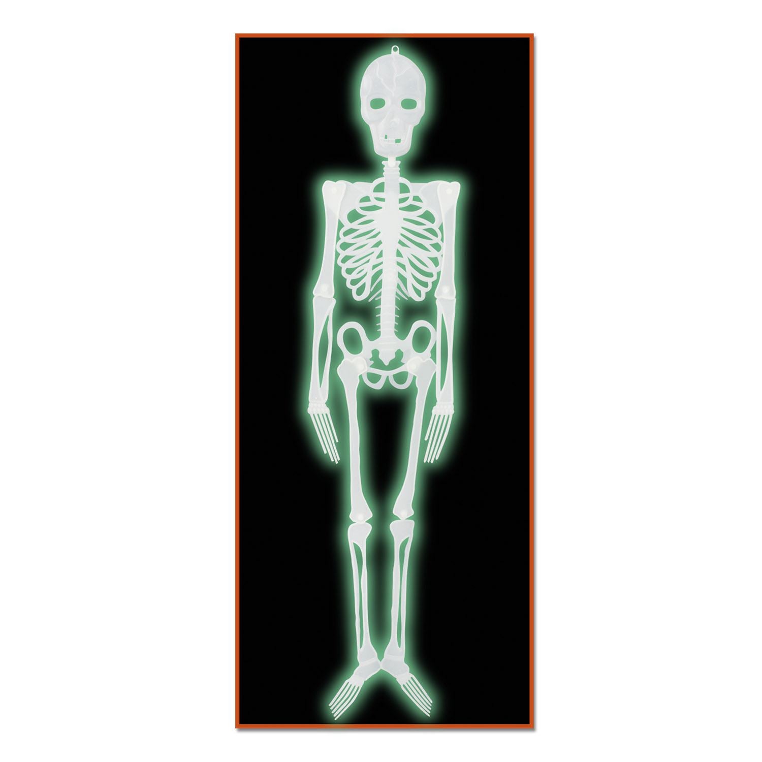 Beistle All-Weather Plastic Nite-Glo Skeleton - Halloween | Party Supply