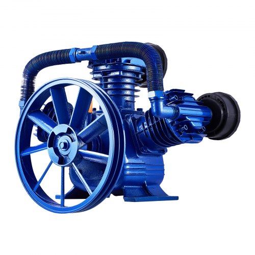 Air Compressor Pump Head 10HP 17.5CFM @ 90PSI 3-Cylinder Piston Pump Head