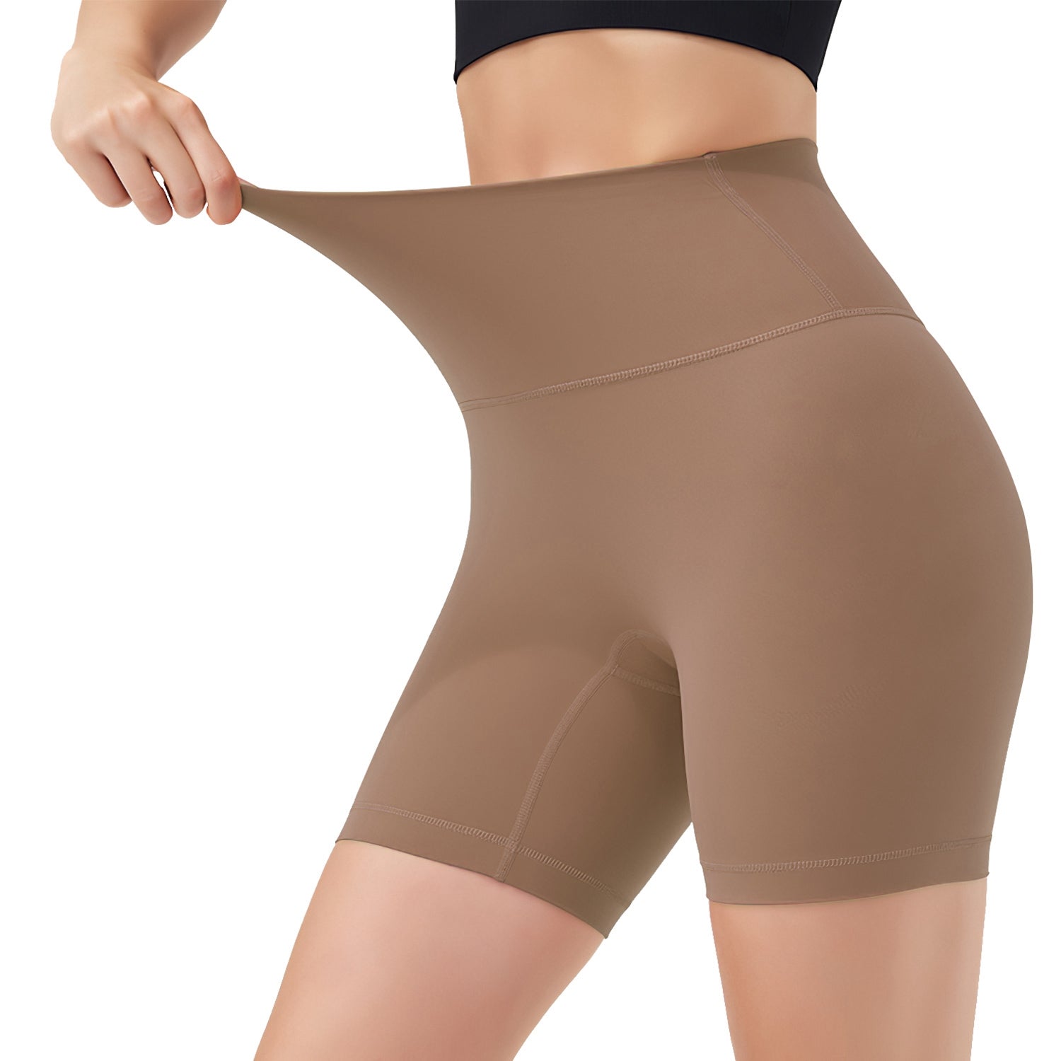 Women s High Waist Biker Shorts Tummy Control Pants Athletic Leggings Spandex