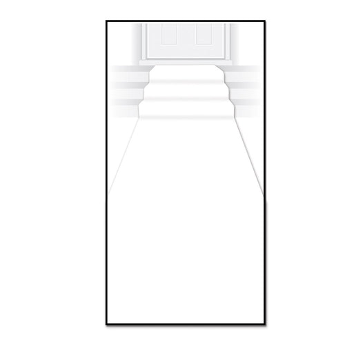 Beistle White Carpet Runner - Wedding | Party Supply | Decoration