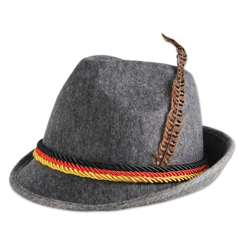 Beistle Gray German Alpine Hat - Oktoberfest | Party Supply | Decoration