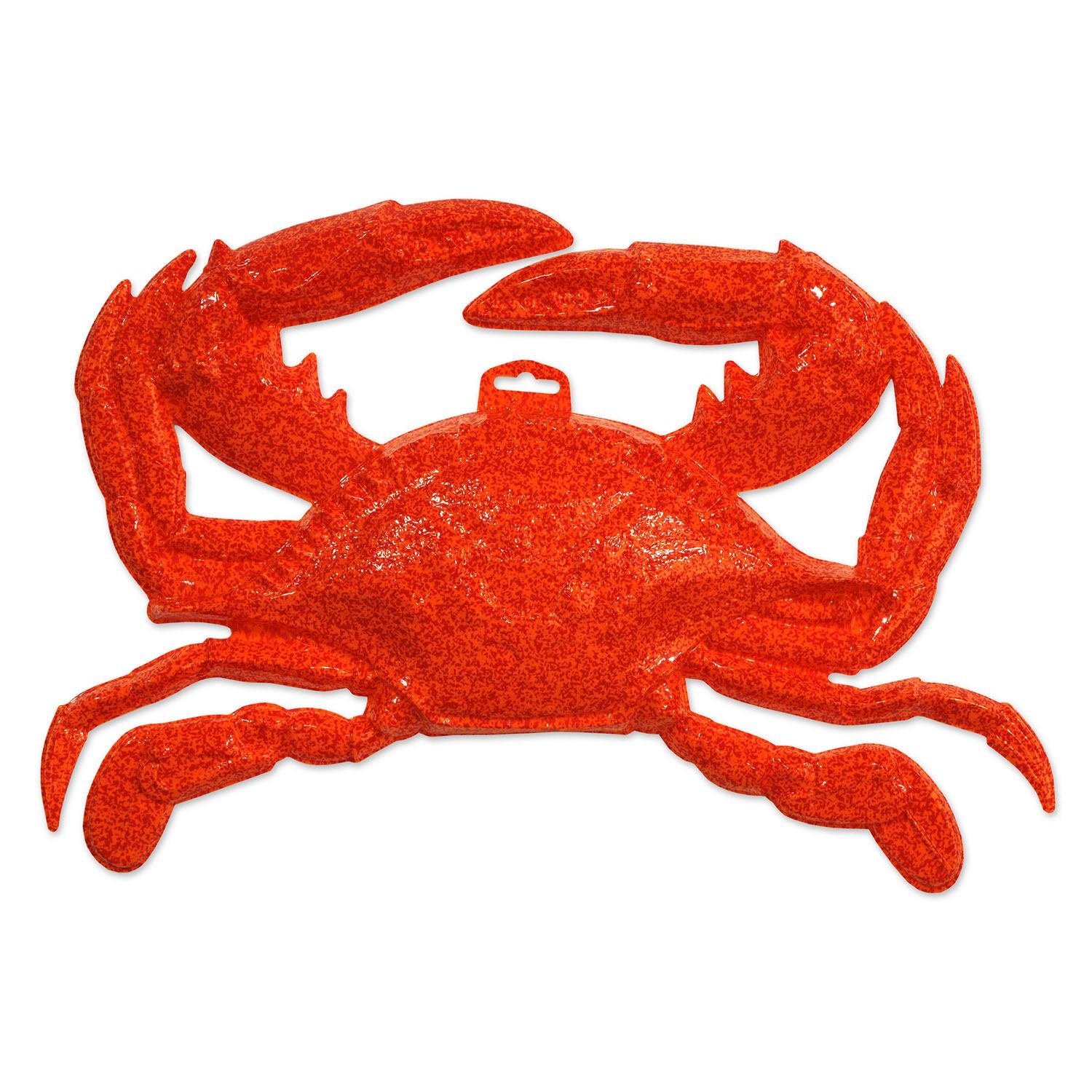 Beistle Red Plastic Crab - Luau | Party Supply | Decoration