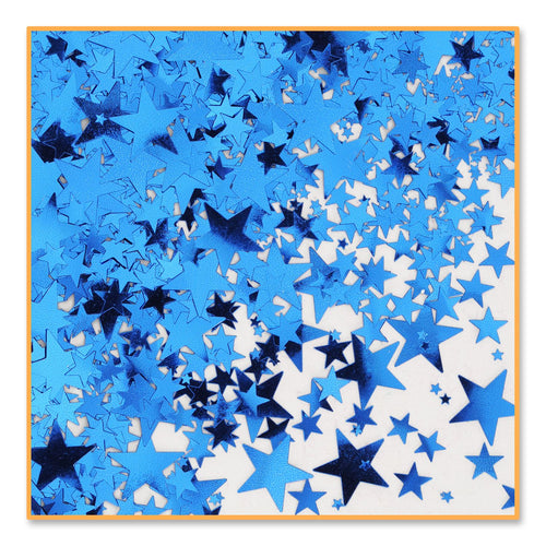 Beistle Blue Stars Confetti - General Occasion | Party Supply | Decoration