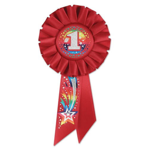 Beistle #1 Rosette Ribbon - Party Supply Decoration for Educational