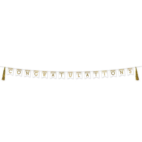 Beistle Congratulations Tassel Streamer - General Occasion | Party Supply