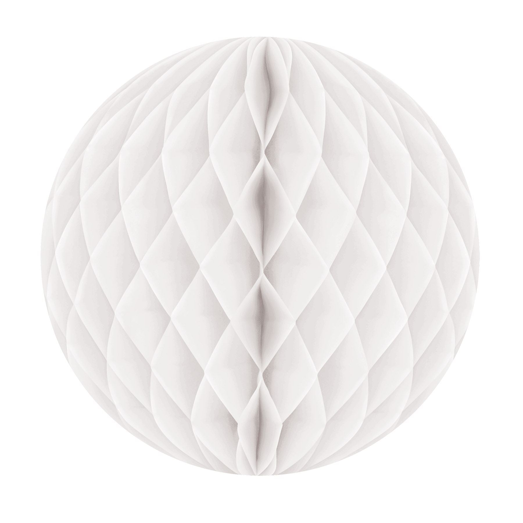 Beistle White Art-Tissue Ball - General Occasion | Party Supply | Decoration