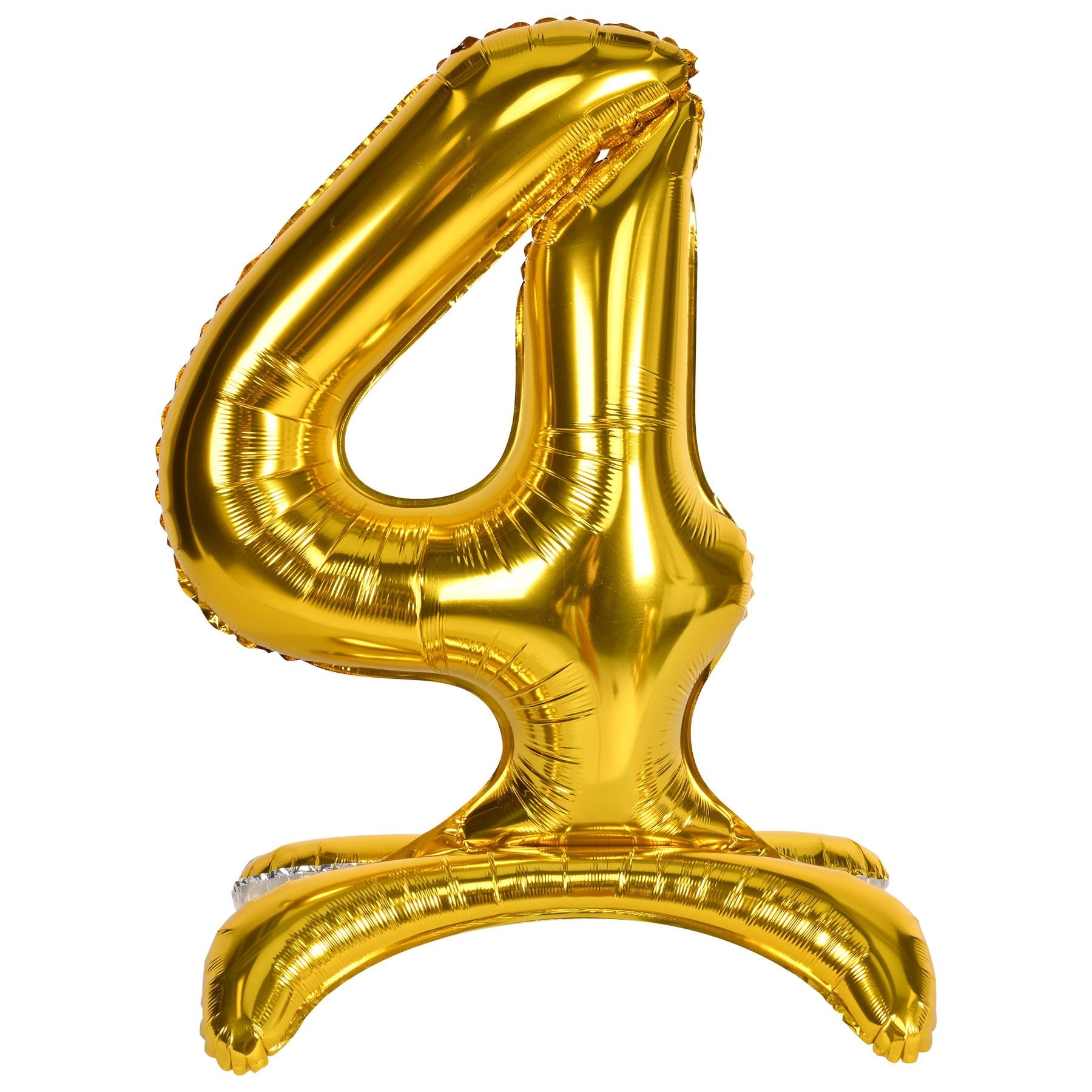 Beistle Self-Standing Balloon Number "4" - Birthday-Age Specific | Party