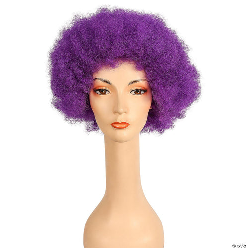 Discount Afro Wig | Purple-Dark