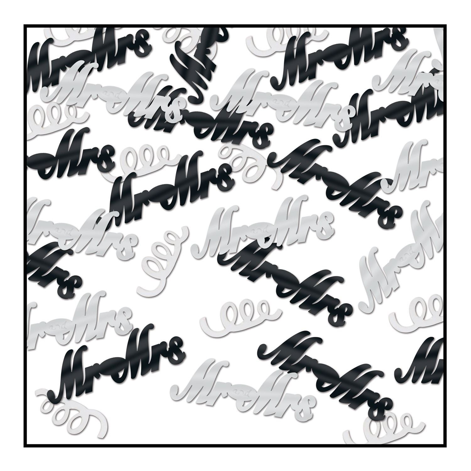Beistle Mr & Mrs Confetti - Wedding | Party Supply | Decoration
