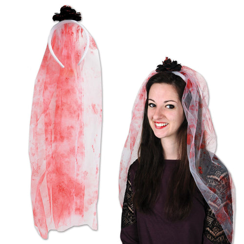 Beistle Bloody Veil Headband - Halloween | Party Supply | Decoration