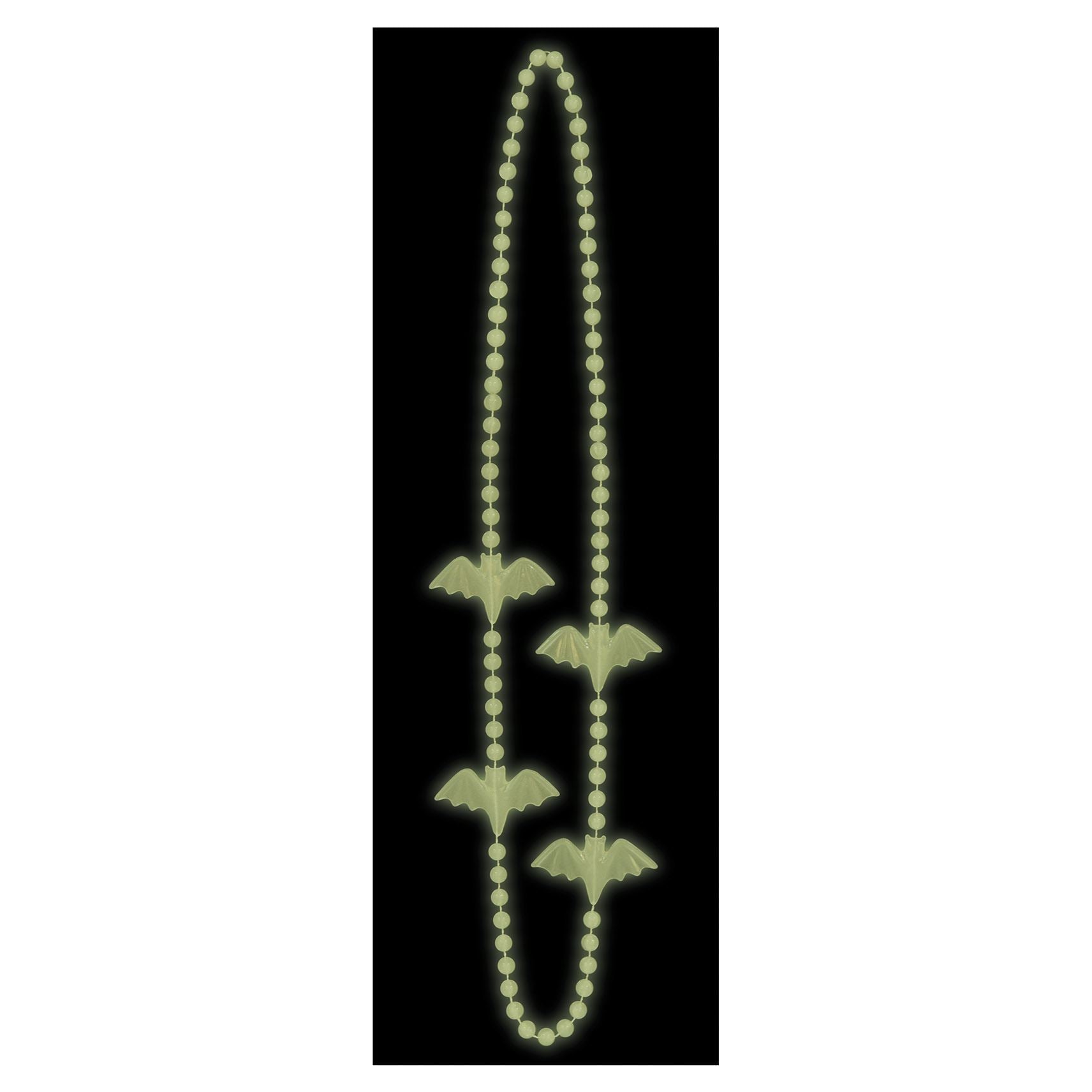 Beistle Glow In The Dark Bat Beads - Halloween | Party Supply | Decoration