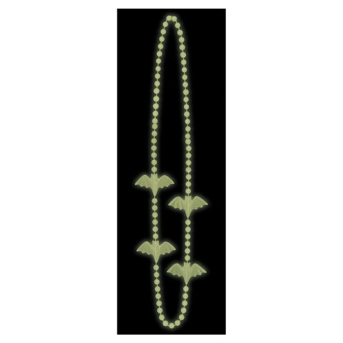 Beistle Glow In The Dark Bat Beads - Halloween | Party Supply | Decoration
