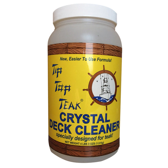 Tip Top Teak Crystal Deck Cleaner - Half Gallon (4lbs 3oz) [TC 2001]