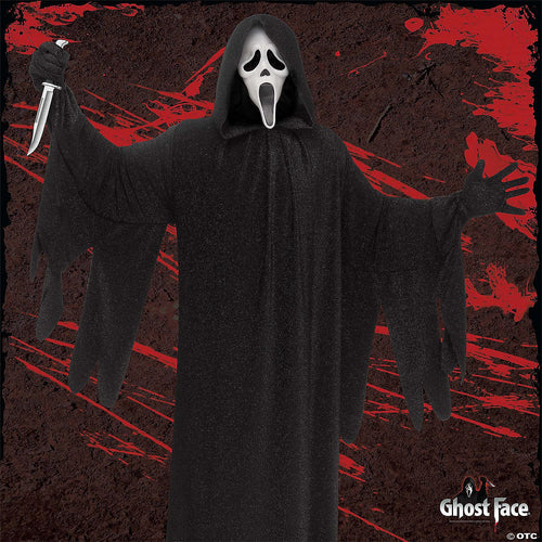 5'x5' Scream Ghost Face Backdrop | Halloween Decoration