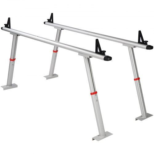 Truck Rack 800 lbs Capacity 17-29in Adjustable Height Aluminum Ladder Rack