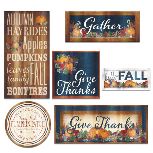 Beistle Foil Fall Thanksgiving Cutouts - Thanksgiving/Fall | Party Supply