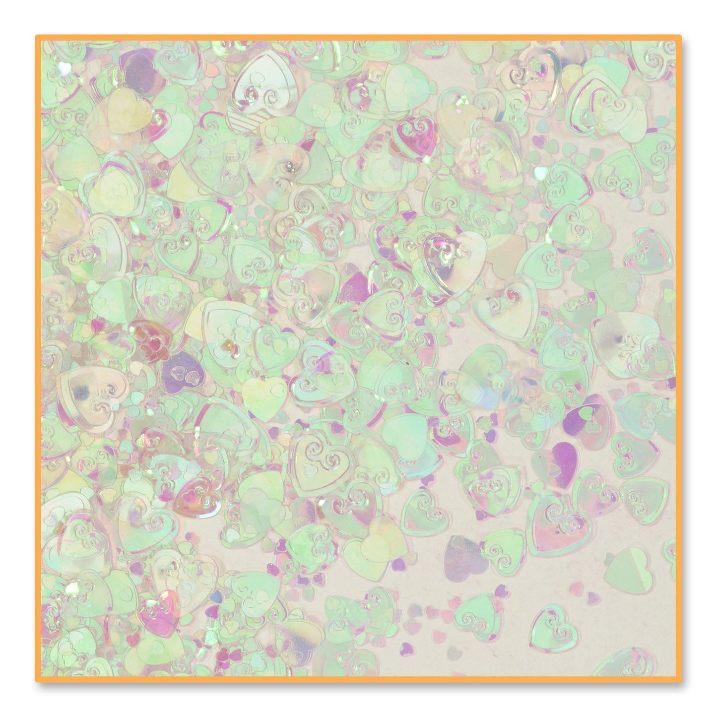 Beistle Iridescent Hearts Confetti - Wedding | Party Supply | Decoration