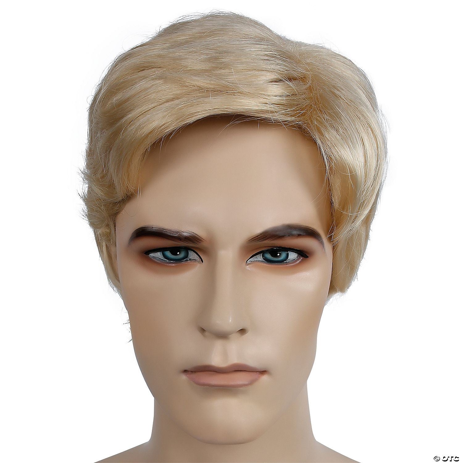 Mens Platinum Blonde Bargain Wig