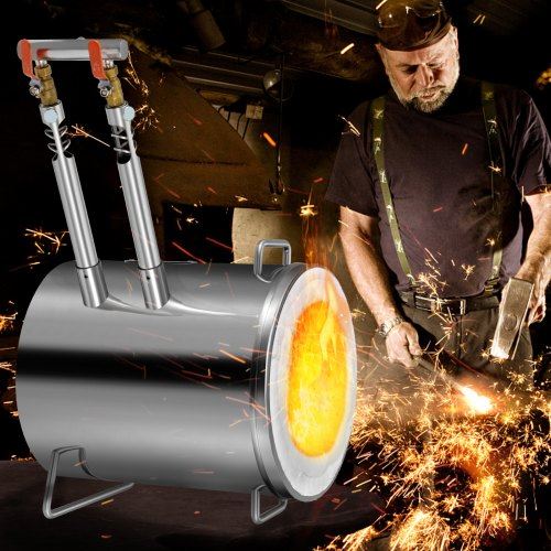Propane Melting Furnace Kit 12KG Large Capacity Foundry Home Kilns Stainless
