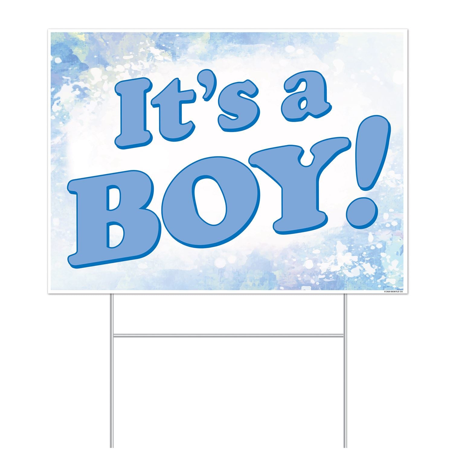 Beistle All Weather It's A Boy! Yard Sign - Baby Shower | Party Supply