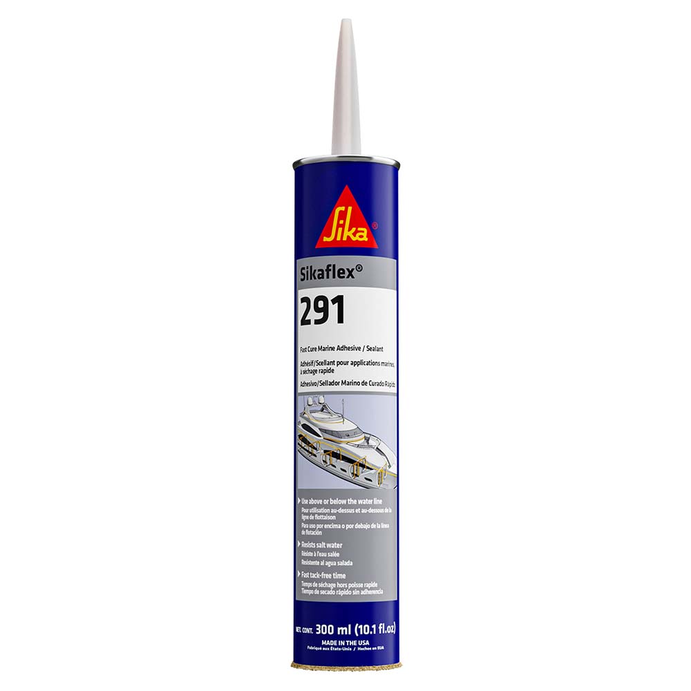 Sika Sikaflex 291 Fast Cure Adhesive Sealant 10.3oz(300ml) Cartridge - White [90919]