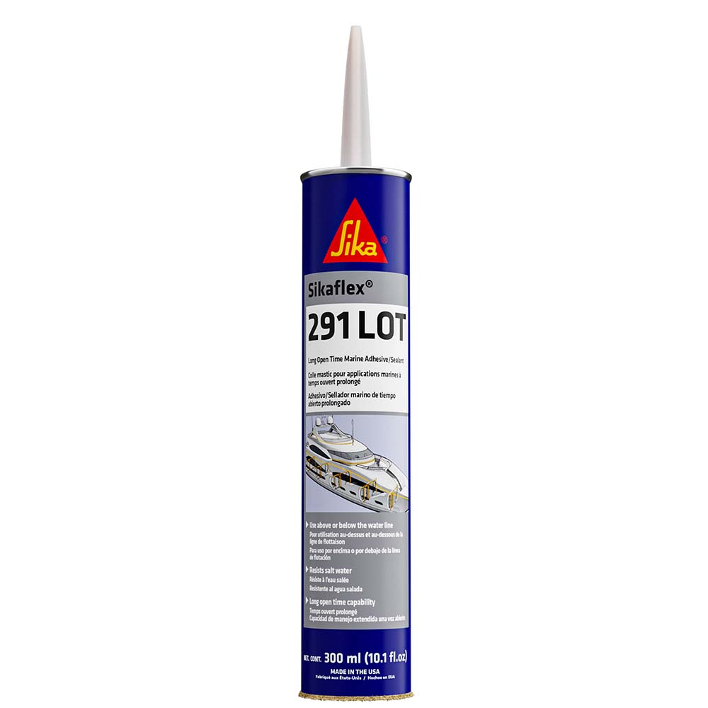 Sika Sikaflex 291 LOT Slow Cure Adhesive Sealant 10.3oz(300ml) Cartridge - White [90925]