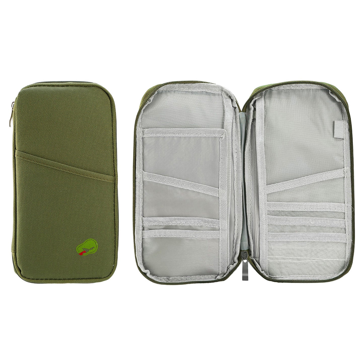Travel Passport Wallet 12Cells Ticket ID Credit Card Holder Water Repellent